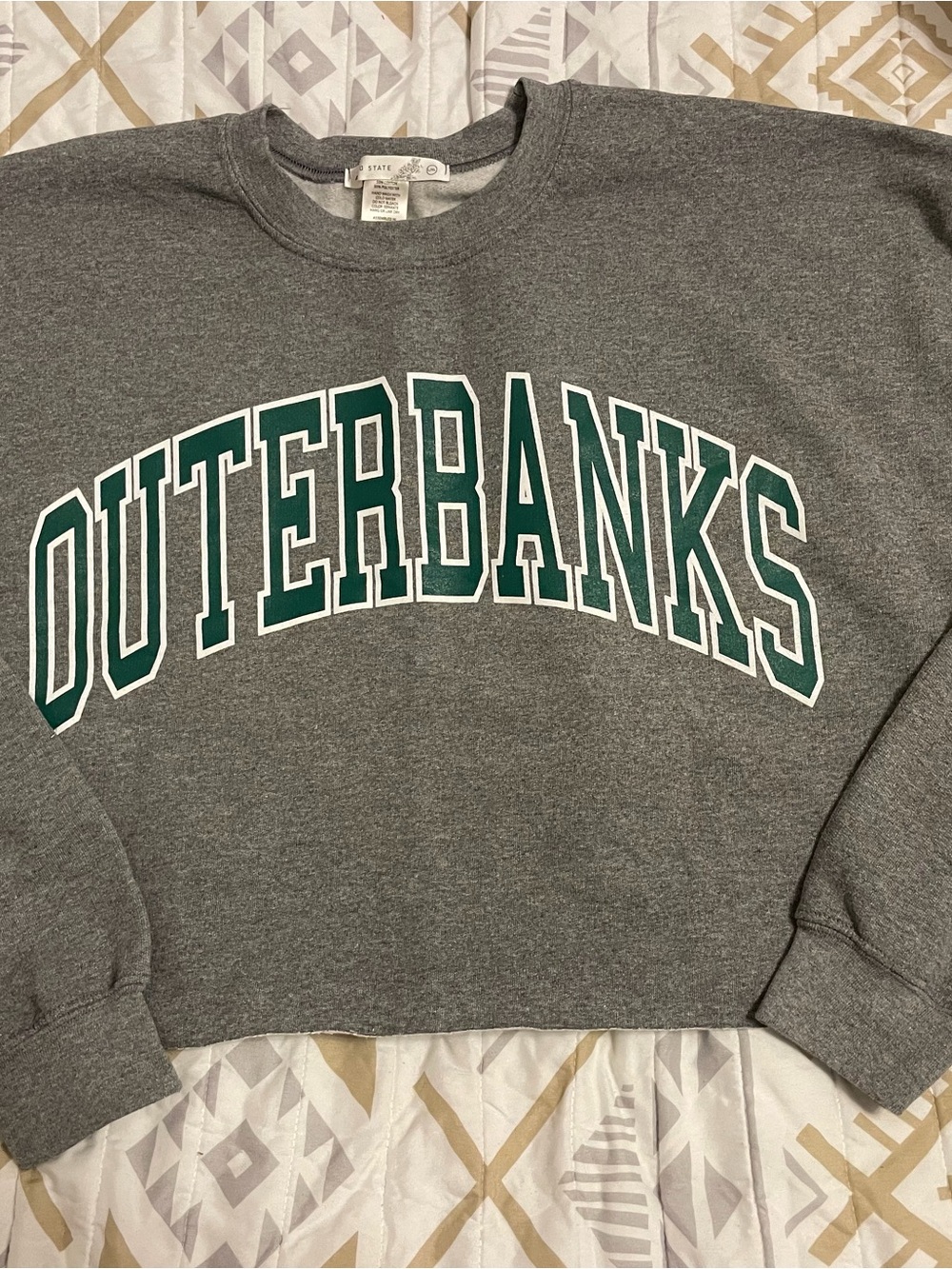 Altard state outer banks crop sweatshirt